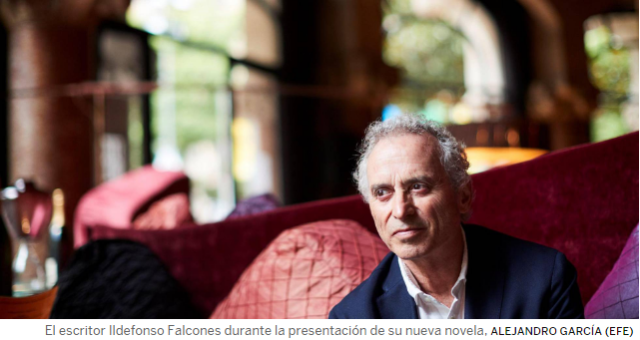 Ildefonso Falcones: “El lujo de los ricos de hoy no dejará nada”