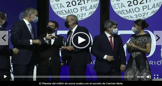 El Planeta del millón de euros acaba con el secreto de Carmen Mola