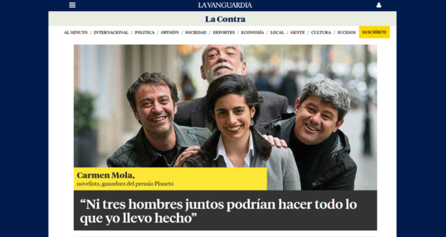 Ni tres hombres juntos podrían hacer todo lo que yo llevo hecho