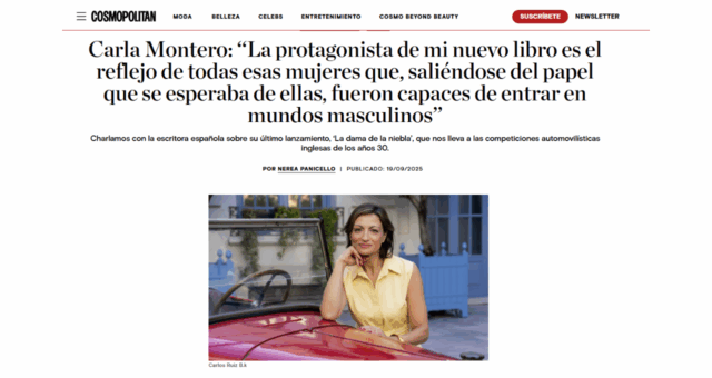 Carla Montero: ‘La dama de la niebla’